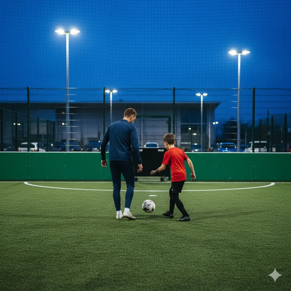 FA Level 2 Football Coach providing 1-to-1 training in Metro North